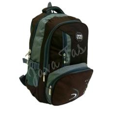 Tas Ransel backpack Polo Army JV_01 coklat + weather shield