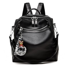 Tas Ransel / Backpack / Selempang Wanita Import Murah Terbaru CP 145 BLACK