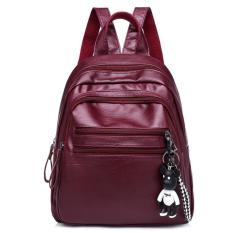 Tas Ransel / Backpack Wanita Import Murah Terbaru CP 146 RED
