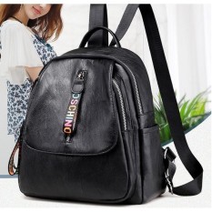 Tas Ransel / Backpack Wanita Import Murah Terbaru CP 151 BLACK