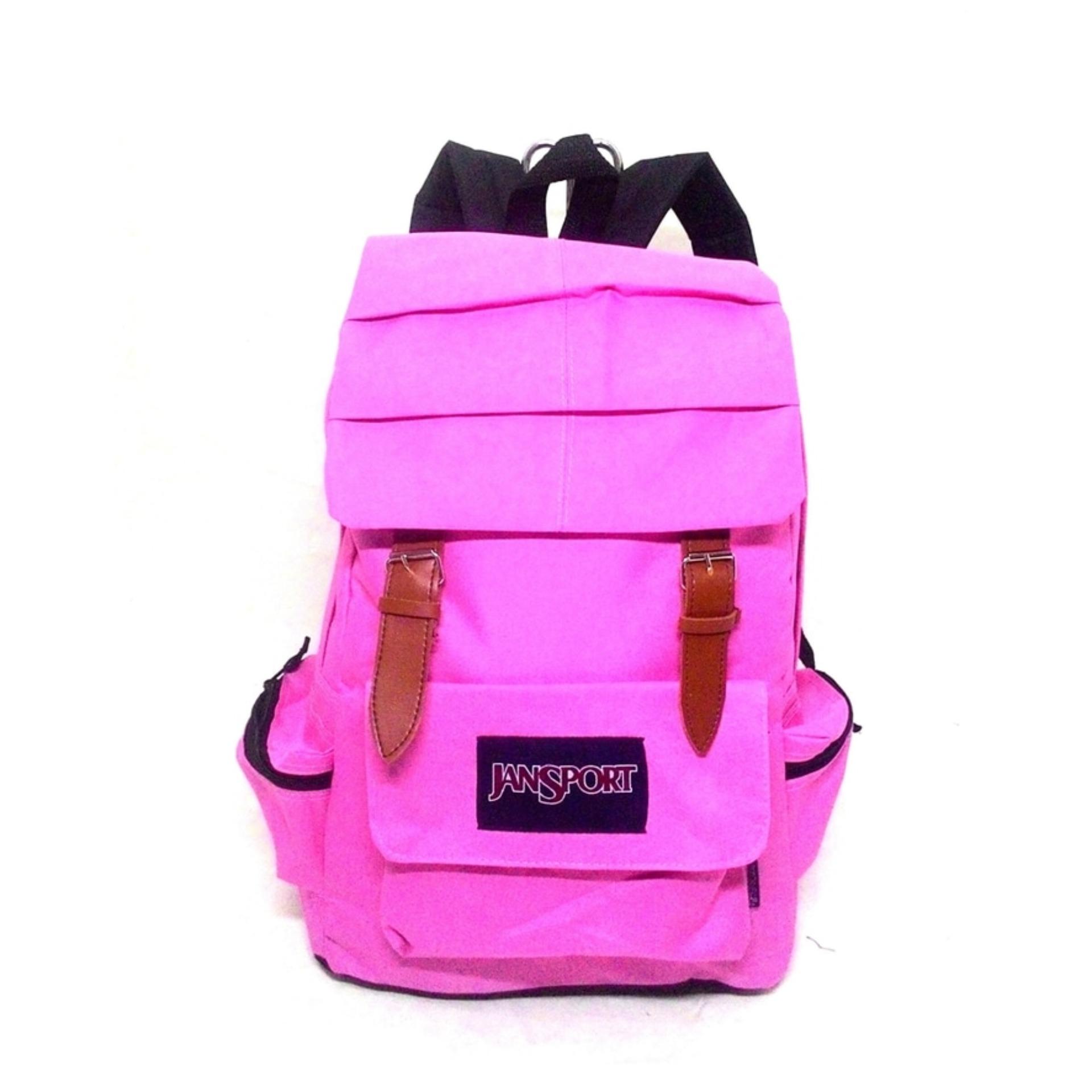 Tas Ransel Cewek JANS Lovely/  Tas Ransel Wanita Warna Baby Pink/ Hot Sale Murah