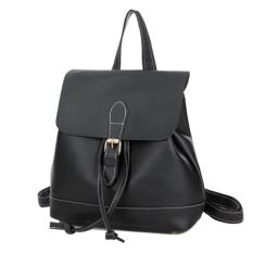 TAS RANSEL COLLECTION BATAM T1318 BLACK TAS FASHION IMPOR KOREA