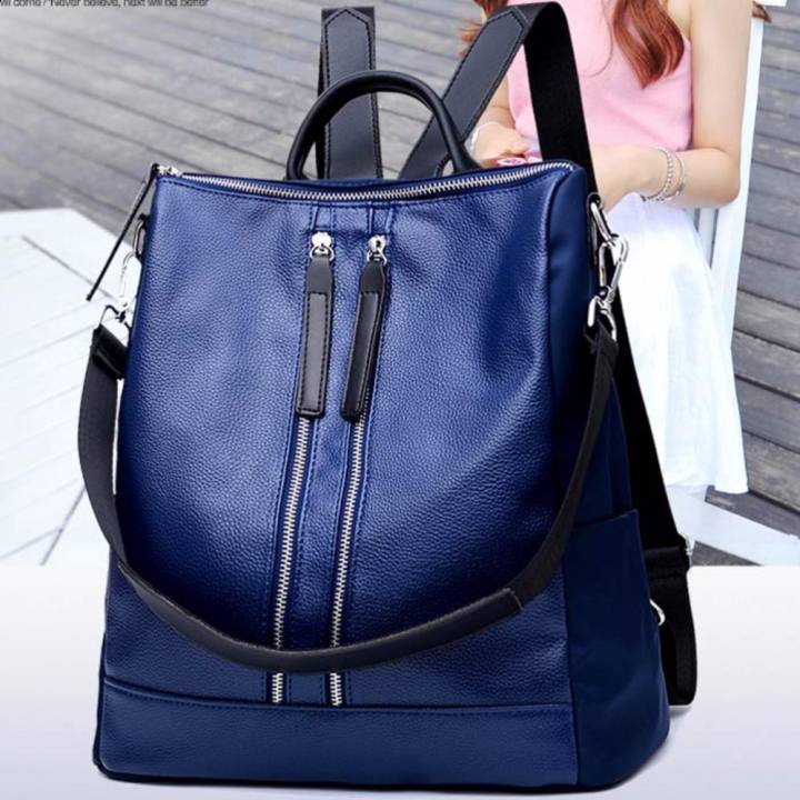 Tas Ransel Import ZGM882-Blue: Membeli jualan online Tas