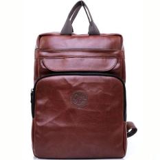 Tas Ransel Laptop Bag Leather Backpack Kulit Synthetic Tote Jinjing