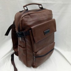 TAS RANSEL PUNGGU KULIT ASLI PRIA/WANITA IMPORT BRANDED TERBARU