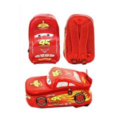 Tas Ransel Sekolah Anak TK Cars On The Road 3D TK