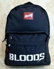Tas ransel sekolah sport import BLOODS Original Free raincover