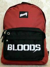 Tas Ransel Sekolah Sport Import BLOODS Original Free Raincover