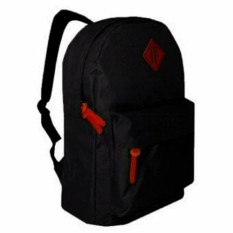 Tas Ransel Vintage / Outdoor / Sport Simpel Casual 2001- Hitam