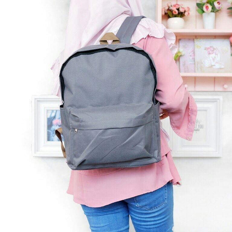 Tas Ransel Wanita Casual/Study/Kerja Minimalist