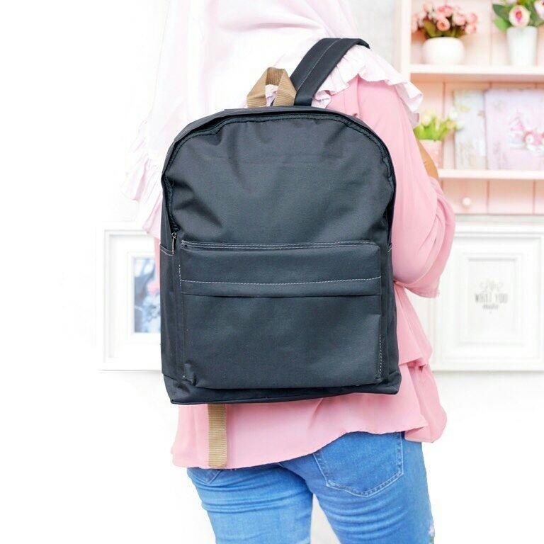 Tas Ransel Wanita Casual/Study/Kerja Minimalist