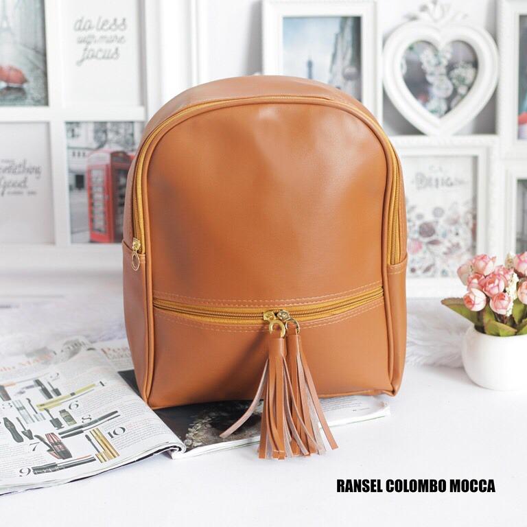 Tas Ransel Wanita Colombo - Mocca