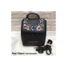 tas ransel wanita import Charles and keith front flap Original