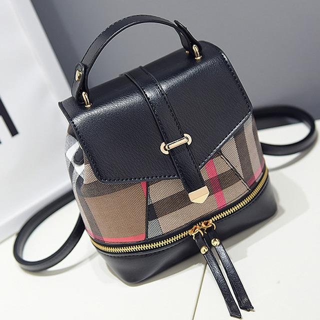 Tas Ransel Wanita Korea - Black