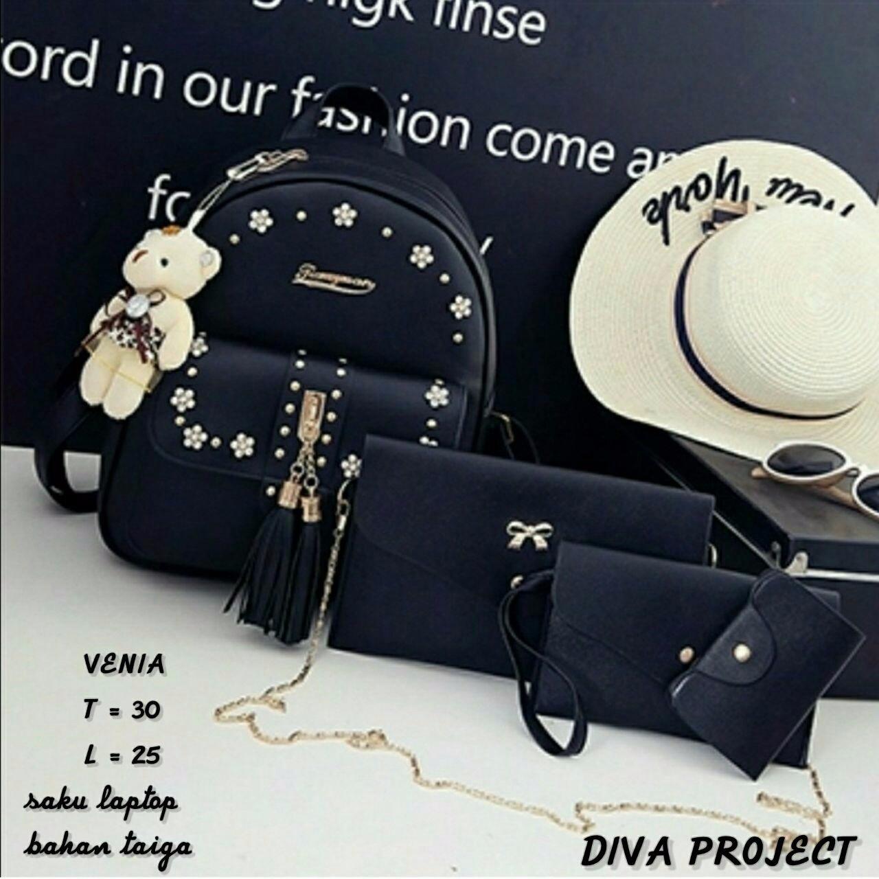 tas ransel wanita venia TANPA BONEKA