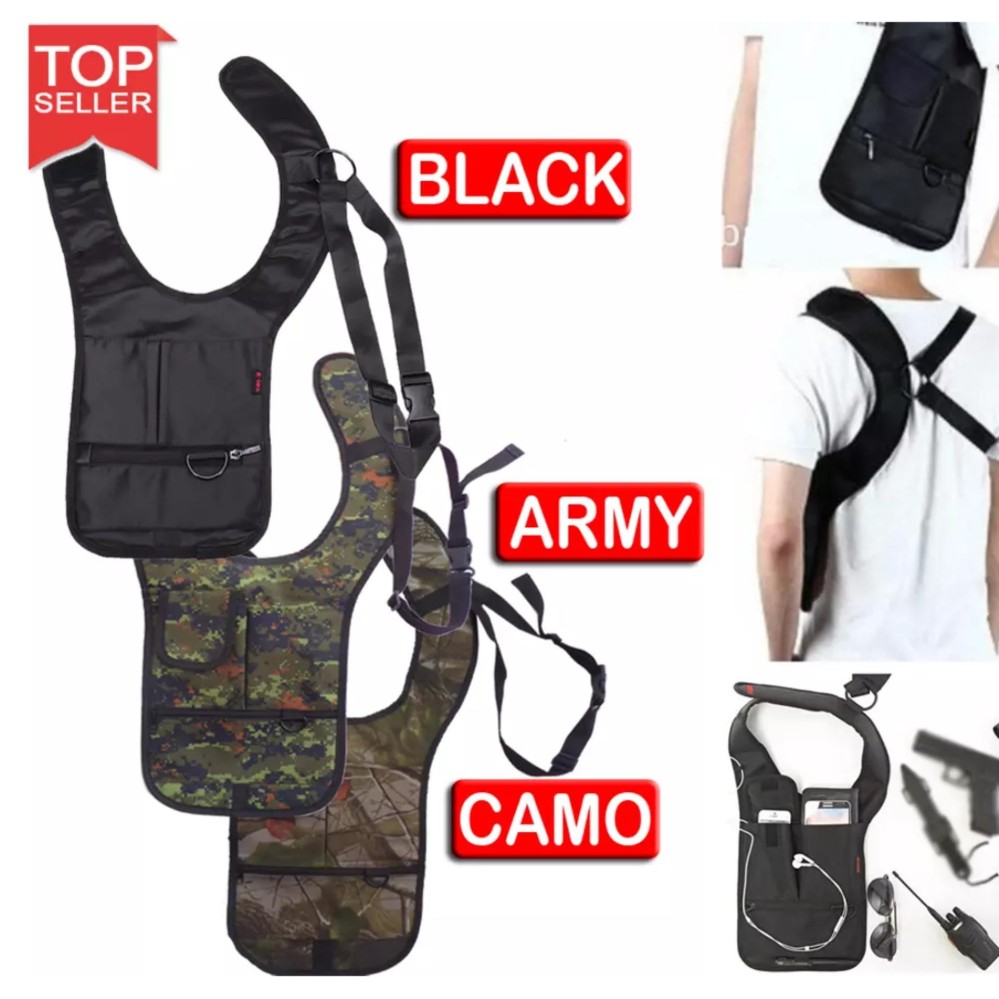 Tas Selempang Anti Maling Fbi Polisi Tactical (Travel Pocket, Shoulder Bag Anti Theft)