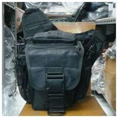 Tas Selempang Army 012 Hitam (Tas Loreng-Tas Santai-Tas Selempang)
