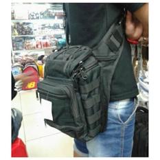 Tas Selempang Army 020 Hitam (Tas Loreng 803-Tas Selempang-Tas Kamera-Tas Santai-Tas Pria/Wanita)