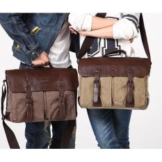 Tas Selempang Kuliah Kerja Pria Wanita Kulit Slempang Sling Bag Korea - Rxmql9