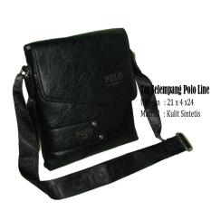 Tas Selempang Kulit Polo Line Import 33908(S) Casual Pria
