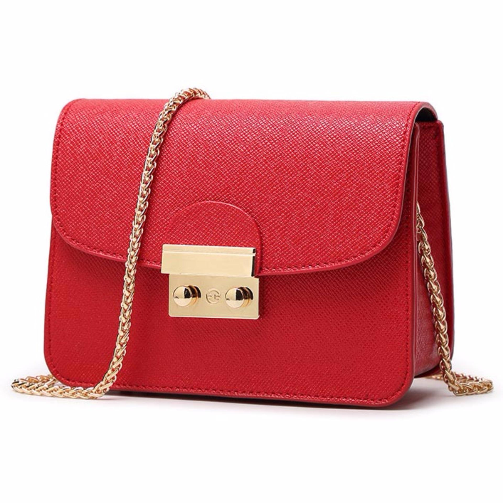 Tas Selempang Messenger Wanita - Red Tas Selempang Messenger Wanita - Red