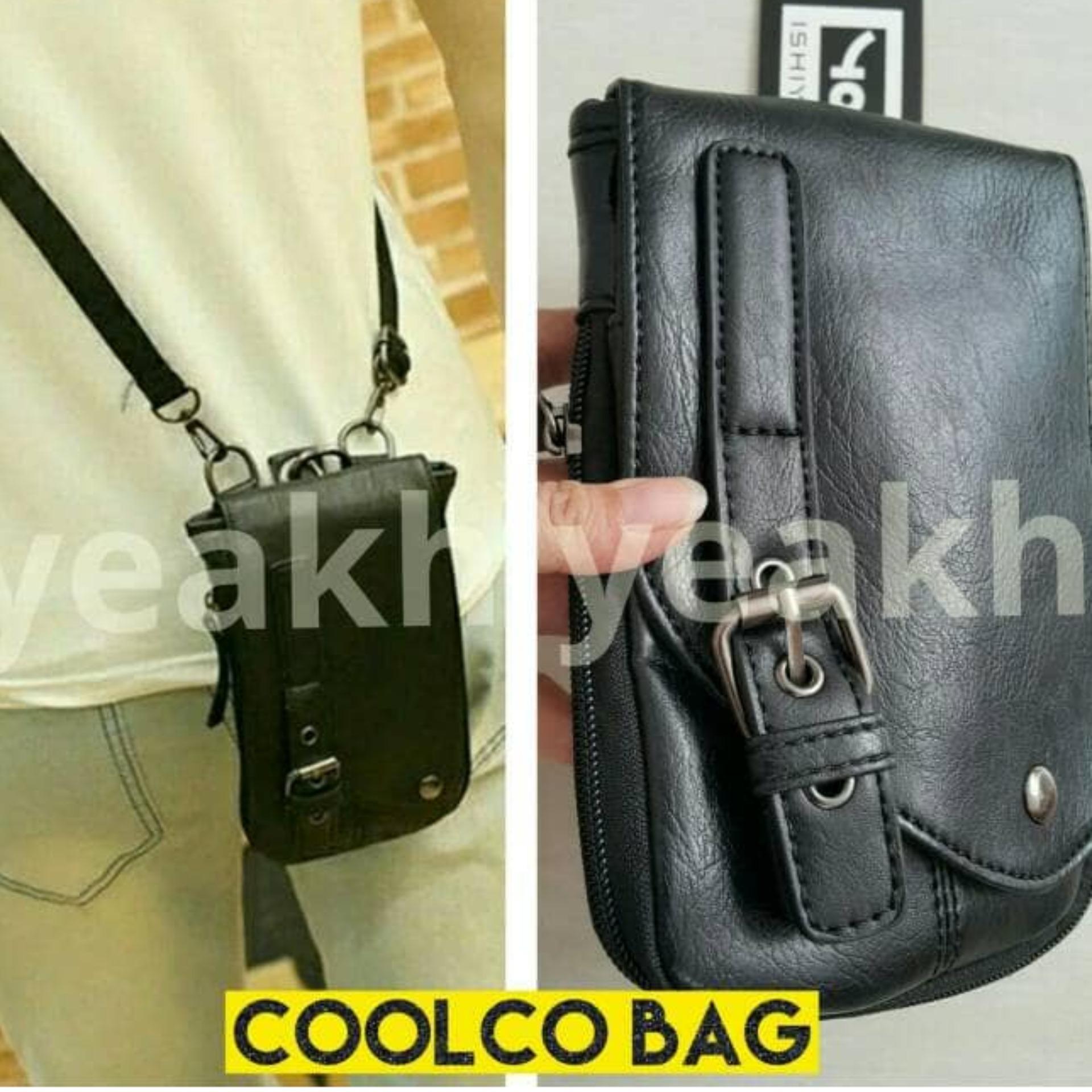 HARGA PROMO TAS WAIST BAG PRIA ORIGINAL TAS SELEMPANG COWOK TAS Tas Selempang Pria Kekinian COOLCO BAG
