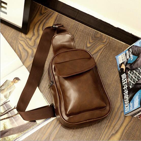 Tas Selempang Retro Bahan Kulit