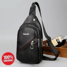 TAS SELEMPANG SLING BAG KULIT IMPORT PRIA WANITA T020