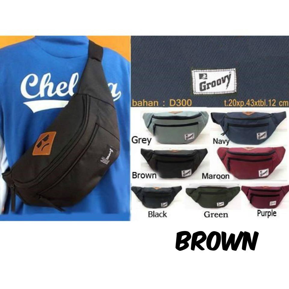 Tas Selempang Waistbag Groovy - IQ
