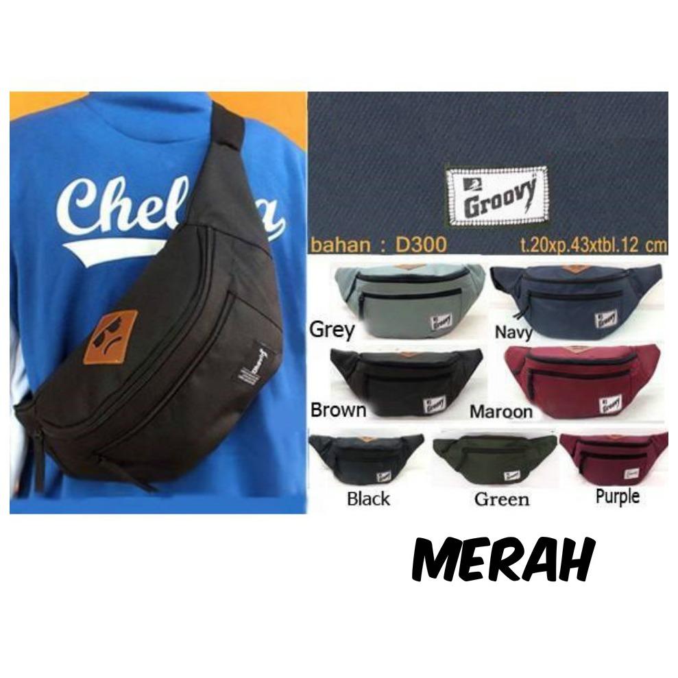 Tas Selempang Waistbag Groovy - IQ