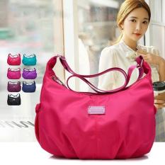 Tas Selempang Wanita Waterproof Nylon SC 013 (FUSHIA)