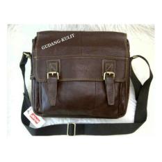 tas selempang/tas kerja pria & wanita kulit asli,