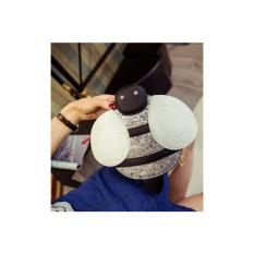 TAS SILVER ELEGAN KECIL ANAK WANITA IMPOR JALAN SANTAI KOREA MODIS PU