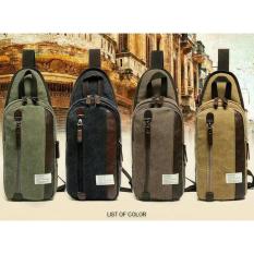 TAS SLEMPANG PRIA SELEMPANG KULIT SLING BAG IMPORT WANITA KANVAS
