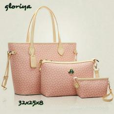 Tas Ransel Wanita Korea style Elegan/Backpack Fashion Wanita/Tas sekolah Anak Murah/Tas Punggung Wanita/Tas Multifungsi Wanita/Tas Bahu Motorcycle wanita/tas kuliah/tas kerja/Batam Bag High Quality TAS SLINGBAG SET BTM f267