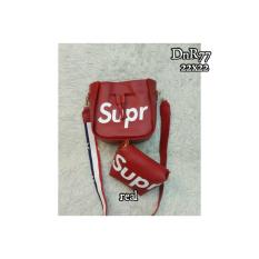 tas supreme wanita bucket mini bag selempang slingbag korea model baru