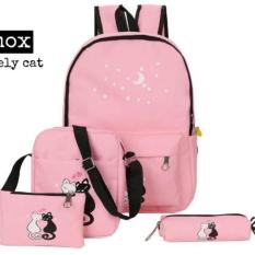 Tas Terbaru/Tas Sekolah Anak/Selempang/ Remaja/Batam/Import/Tanah Abang/Murah Wanita/KUCING MESRA