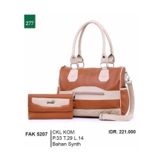 Tas Tote Bag Wanita Garsel Fashion FAK 5207