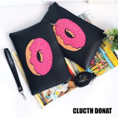 Amelia Olshop - Tas Wanita Jaman Now Clutch Donat
