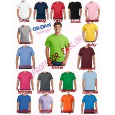 Tas Wanita Kaos Baju Gildan Softstyle Colour 63000 Warna Original Grosir S M L Xl - Promo Terbatas