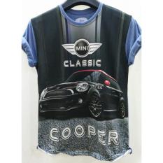 Tas Wanita Kaos Full Print Thailand 3D Otomotif Mini Cooper - Promo Terbatas