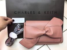 TAS WANITA ORIGINAL CHARLES AND KEITH RIBBON (BEST SELLER)