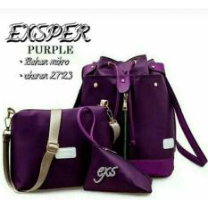 Tas Wanita Ransel Paket Slempang 006 - Murah/Tas Ransel Cewek Kuliah/ Tas Ransel Sekolah Cewek Tas Ransel Wanita