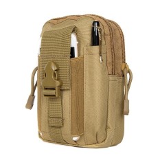 Tas WB2 Pinggang Pria Outdoor Tactical Army Dompet Pouch Kanvas Sarung HP Slempang Sling Bag Import