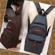 tas wesbag tas slempang tas ransel hitam unik grosir murah pria/wanita