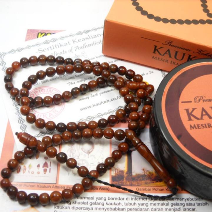 Tasbih Kokka Fuqaha 99 Asli Kaukah Timur Tengah - Bulat