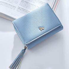 Jumbai Zipper Dompet Wanita untuk Coin Card Arus Faktur Fashion Lady Kecil Dompet-Intl