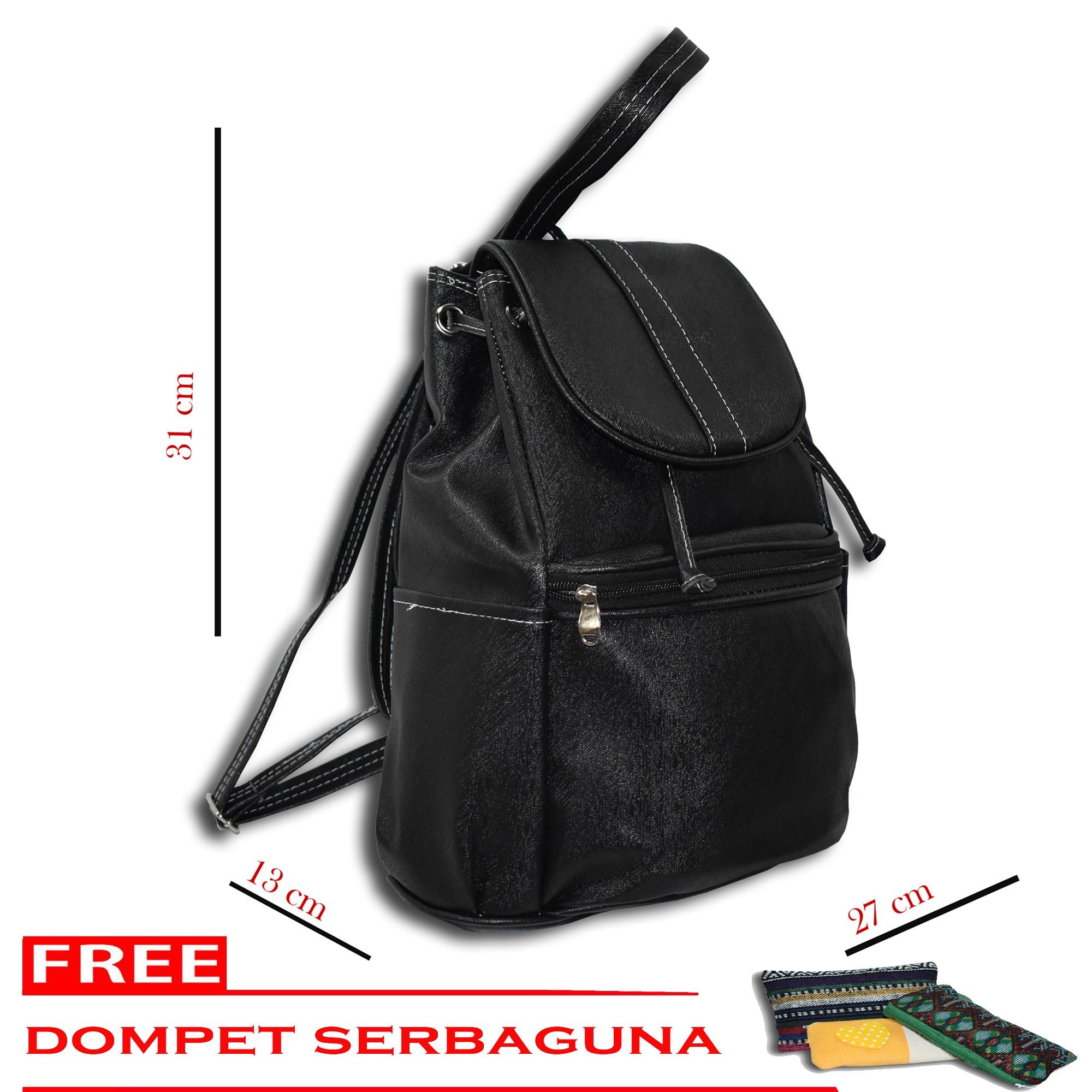 taswanita , ransel , bagpack , rangsel - sip 5 hitam