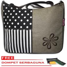 taswanita , tas wanita , Tasslempang , tas slempang , slimbag , tasmyway , tas my way , tasmw , tas mw , polkadot polos , mw - hitam