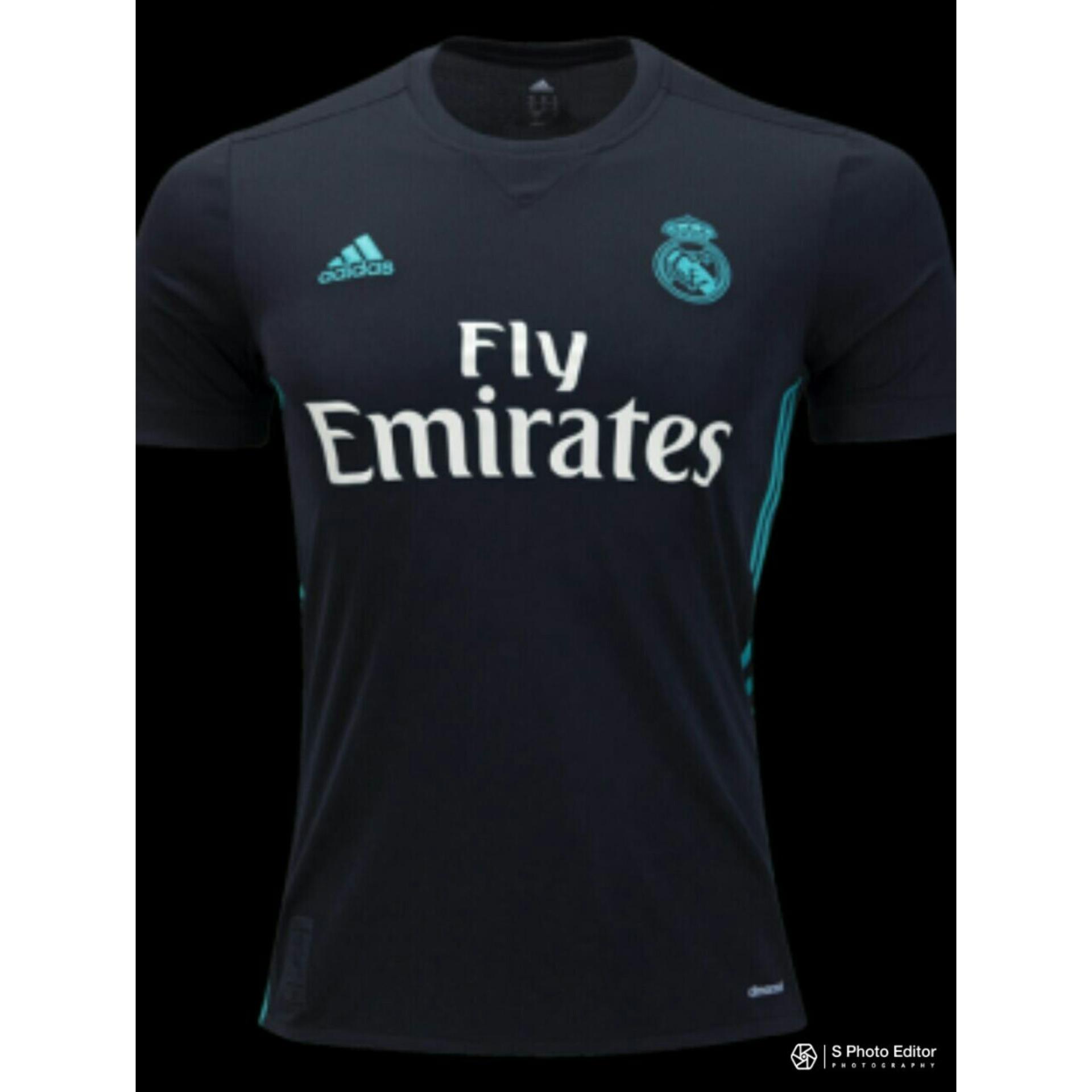 TBK - Jersey Bola Kaos T-shirt Bola Madrid 20017/2018